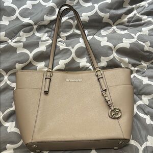 Michael Kors Tan Tote Bag